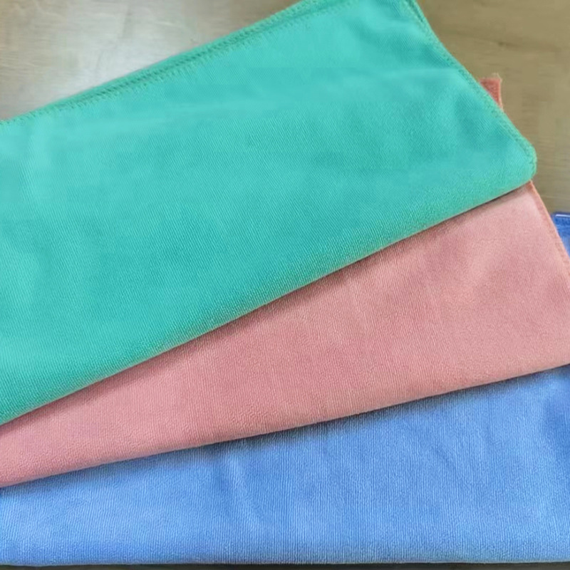 Wholesale of plain-colored adult household towels that absorb water and do not shed hair. Customized embroidered logos are supported pic 4