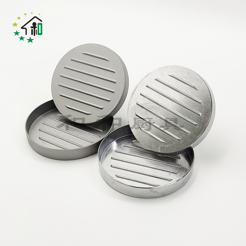 Manual non-stick coating hamburger press wholesale meat Patty press hamburger mold plastic handle hamburger meat press pic 14