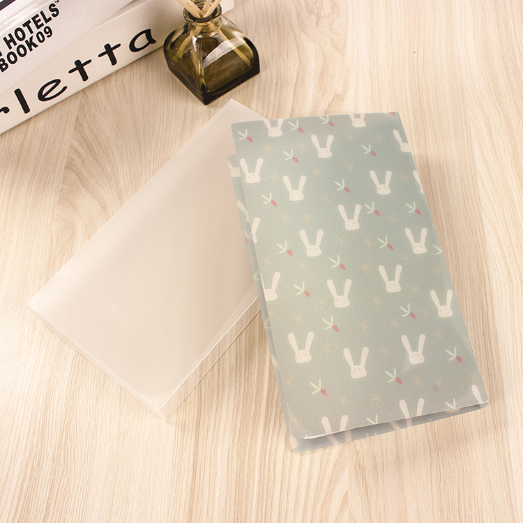 Custom-made wholesale of multi-layer student pp file bags in fruit color with 96 slots and business card holders with logo printing pic 15