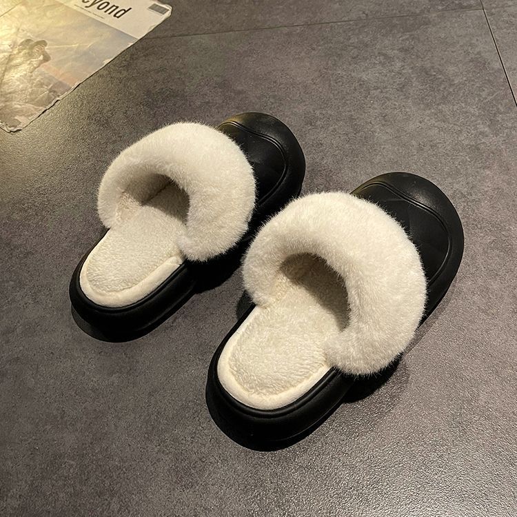 软底包头棉拖鞋女外穿2023年秋季新款踩屎感厚底可爱保暖拖鞋批发详情19