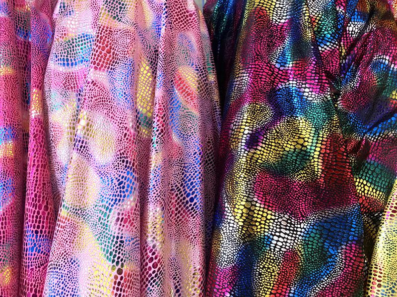 Wholesale of national trend polyester super soft simulated flying dragon doll fabric, toy accessories, dinosaur pattern short plush fabric, and seven-color velvet fabric pic 10