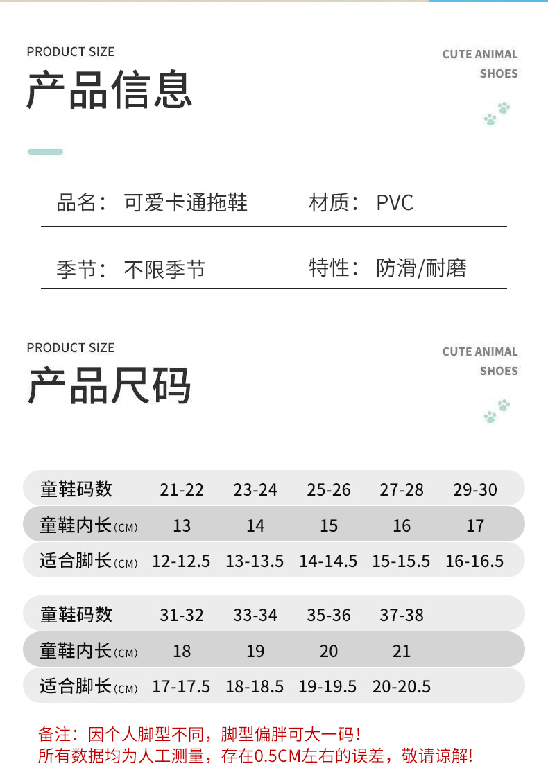 儿童拖鞋小童宝宝软底夏男童女童洞洞鞋防滑凉拖鞋小孩夏季批发 详情4