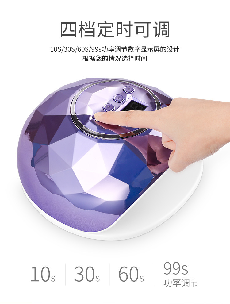 Xuancai F6 nail Lamp 86W nail light Therapy machine uv lamp manufacturer wholesale led sensor baking lamp shanilak pic 7