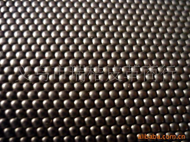Supplying ball-patterned PVC artificial leather, blue ball-patterned leather and bag leather pic 1
