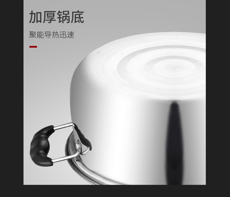 Factory direct sales of Shengbide stainless steel three-piece pot set, gift pot set, practical gift pot, stainless steel pot pic 27