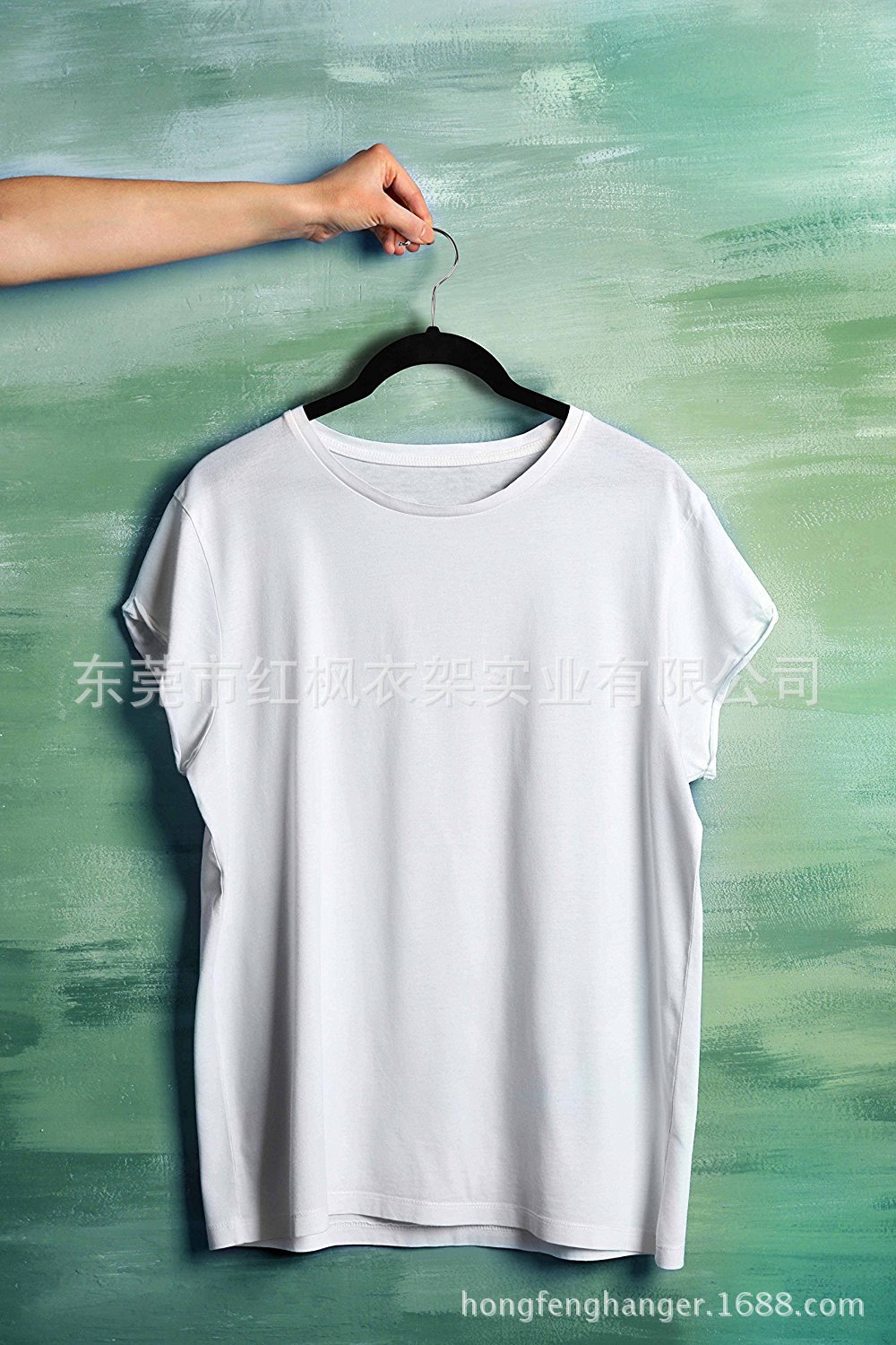 Factory wholesale ABS flocking anti-slip clothes hangers, clothing store organization, seamless storage, home clothes hanging, magic clothes rack pic 33