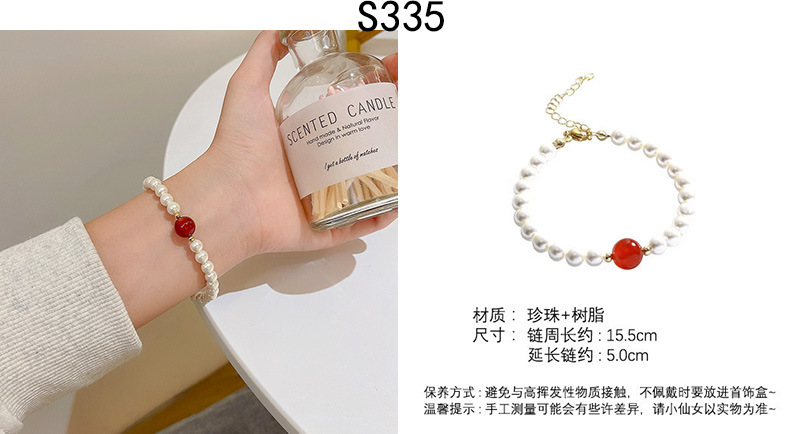 ins风珍珠手链女生复古小众气质串珠手串高级感情侣闺蜜手饰批发详情14