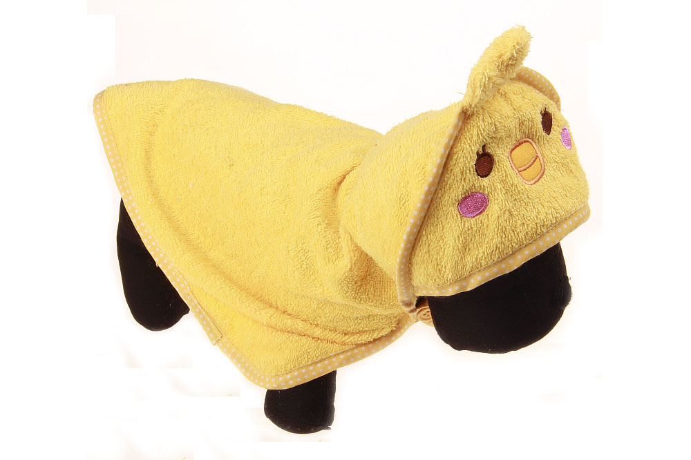 宠物浴巾可爱小动物吸水浴袍 宠物狗狗毛巾 6款3个规格详情12