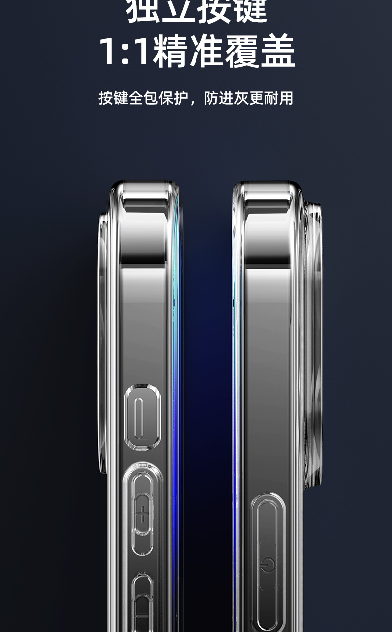 The Haoku Light series is suitable for the iPhone15 phone case and the new TPU anti-drop protective case for iPhone15Pro Max pic 14