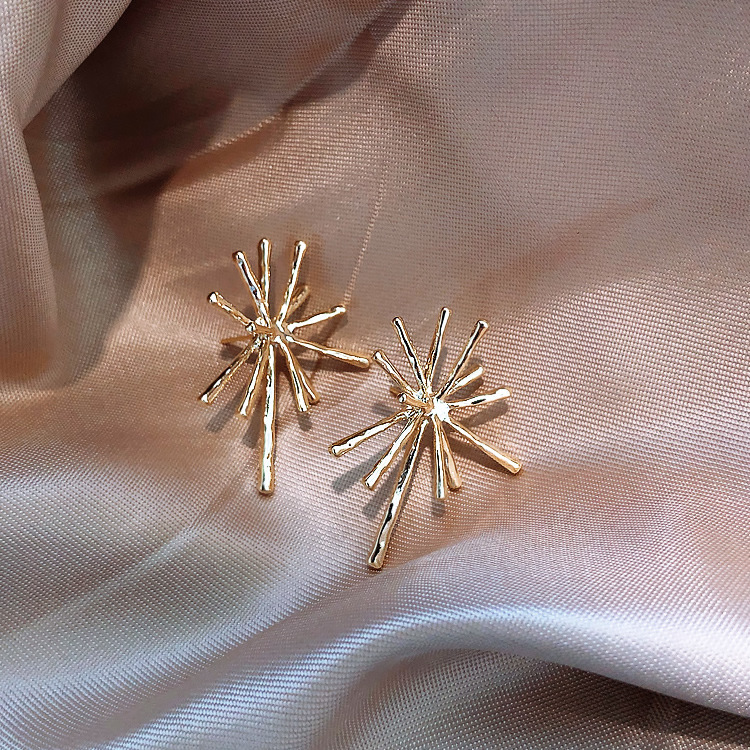 925银针复古耳环几何金属耳钉小众气质高级感爆款百搭耳饰批发详情26