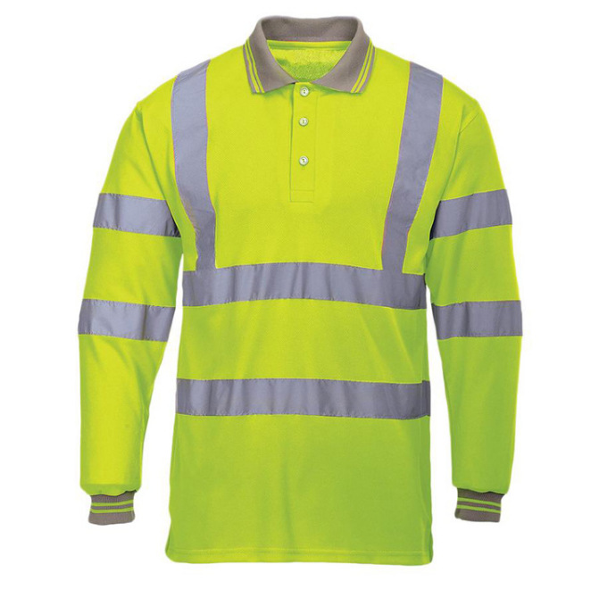 透气翻领反光T恤Polo衫详情6