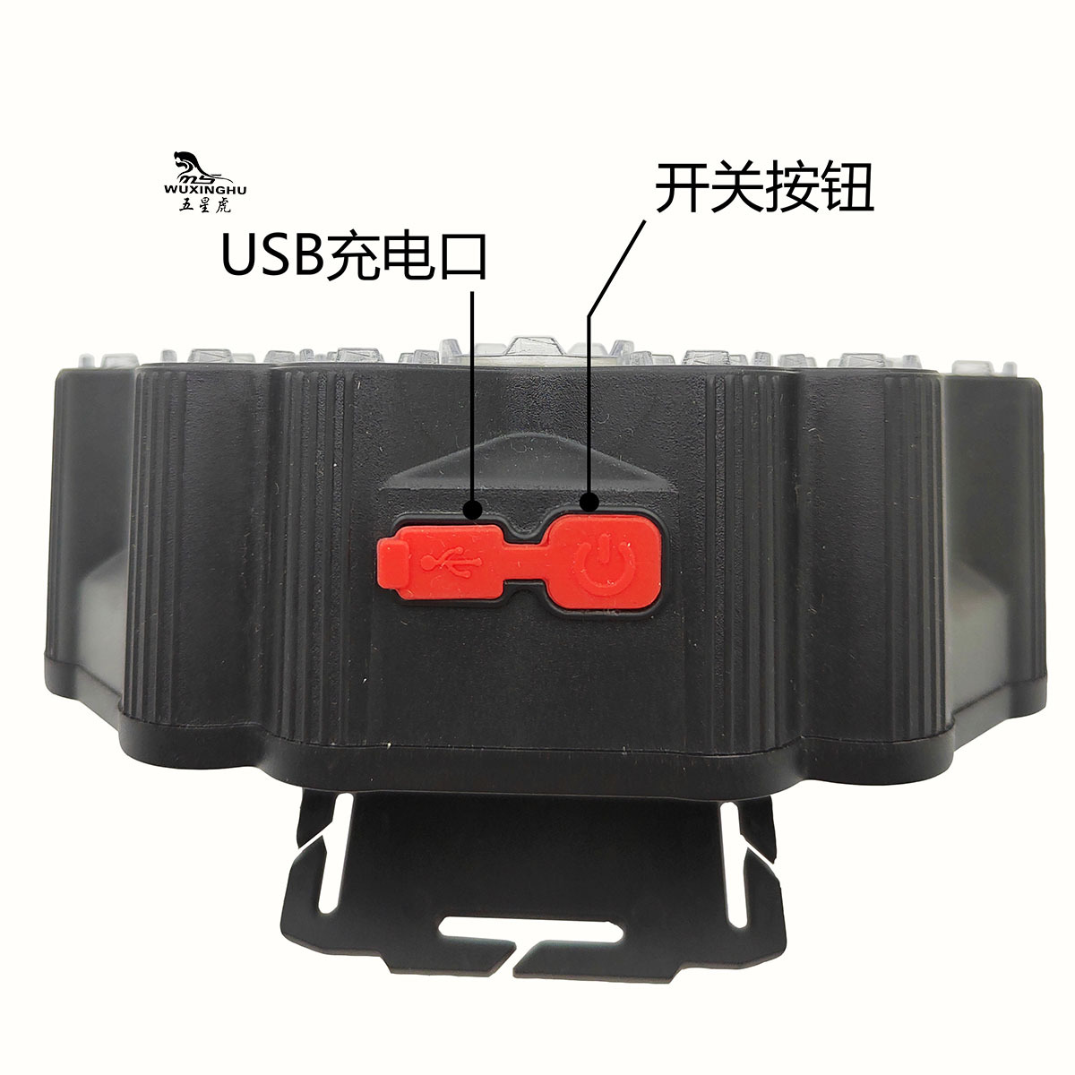 New cross-border exclusive LED waterproof headlamp, rechargeable high-intensity ultra-bright fishing lamp, long-range headlamp pic 6