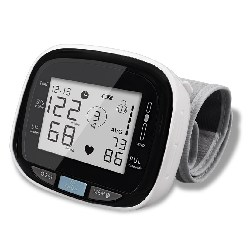 Blood pressure monitor, home voice blood pressure monitor, blood pressure measuring instrument, wrist electronic blood pressure monitor, portable blood pressure monitor pic 9