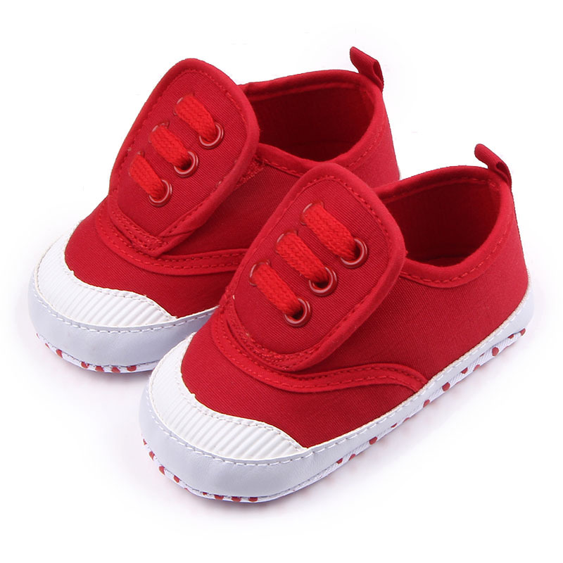 秋季新款 魔术贴帆布宝宝学步鞋 婴儿鞋外贸货源 D0634详情15