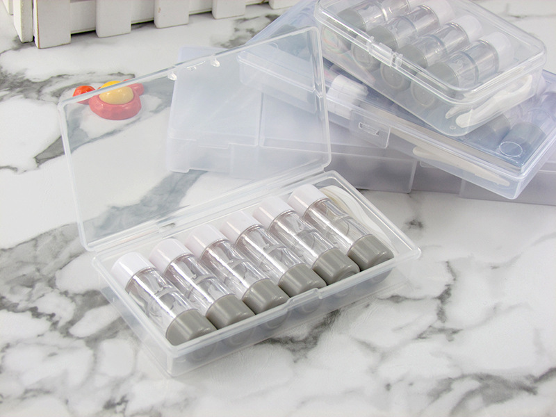 1 to 9 pairs of contact lens cases, hard RGP color contact lens cases, cylindrical lens cases and ok lens cases are in stable supply and exclusively for foreign trade pic 7