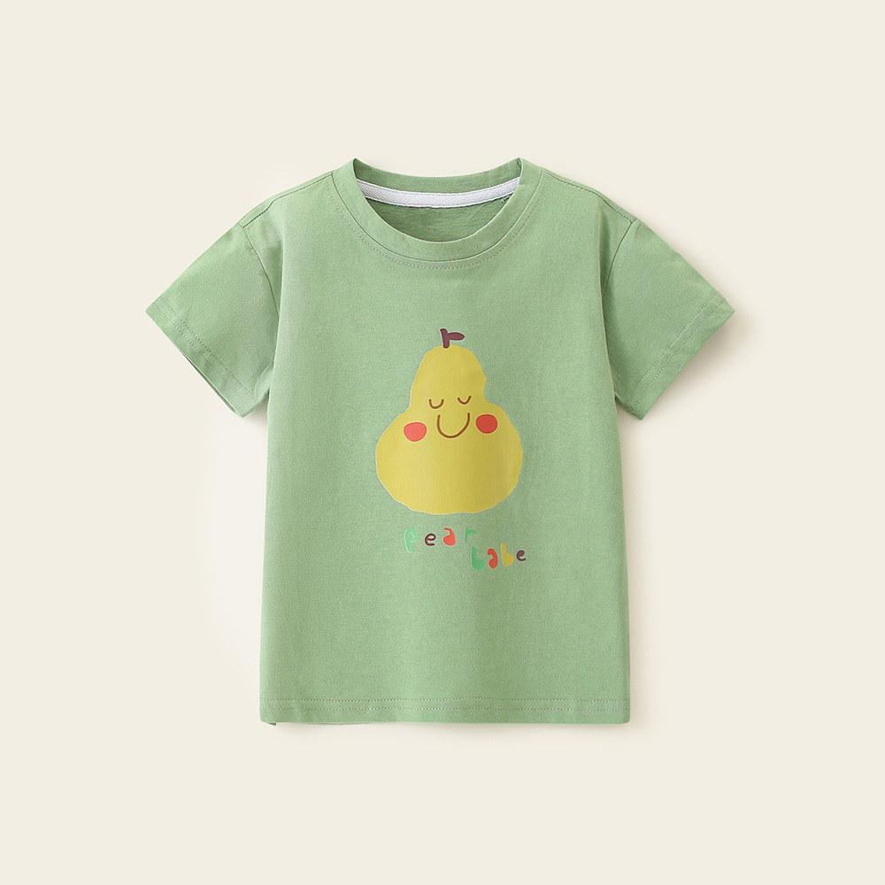 夏装2024新款儿童短袖T恤男女童夏季童装中小童韩版纯棉半袖t时髦详情21