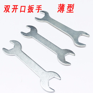 Factory wholesale open-end wrenches, thin and simple wrenches, sheet metal stamping single-head open-end wrenches, and hardware tools pic 4