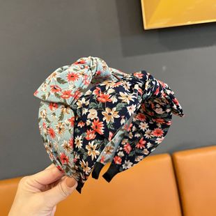 女时尚气质洗脸发卡发箍 ins新款百搭网红压发宽边蝴蝶结头箍发饰详情19