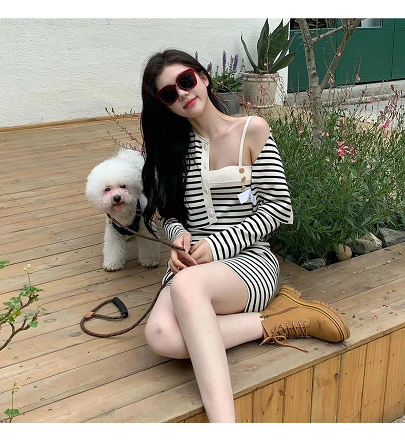 小个子辣妹初秋季穿搭清纯甜美套装早秋装新款女装温柔风时尚chic详情12