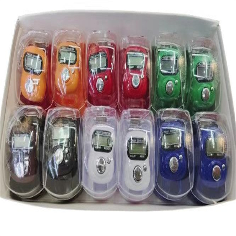 1020 bread box LED counter Manual counter Finger ring counter Transparent gift box counter pic 3