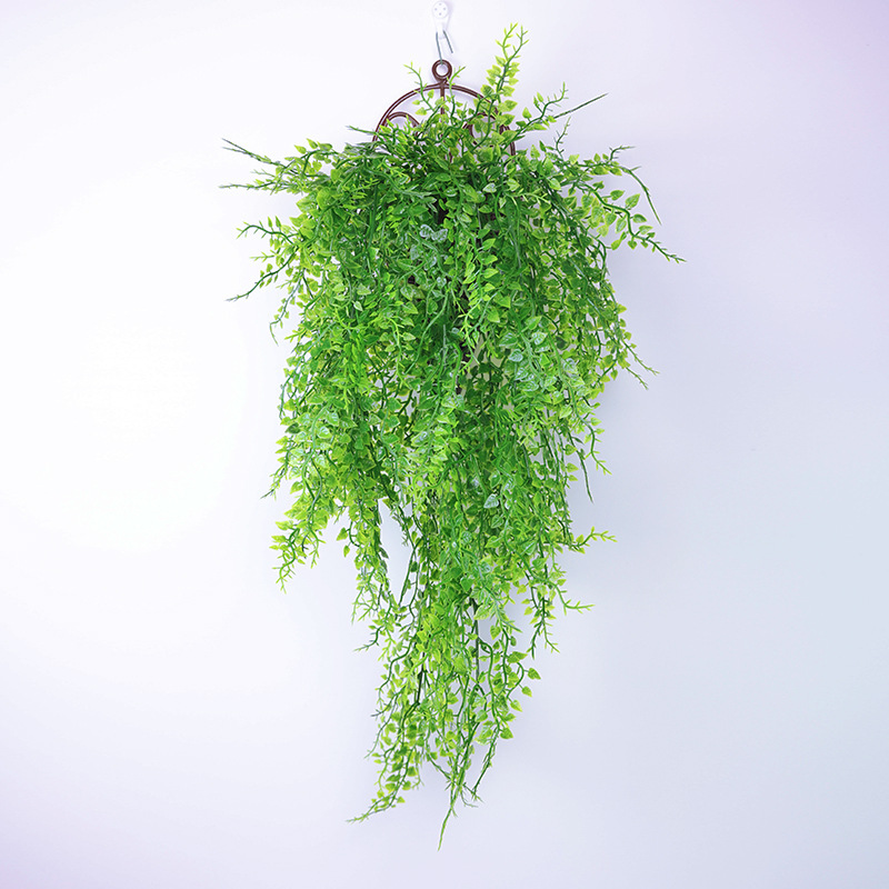 Artificial plants: Million heart vine, wall-hung green ivy, weeping willow, plant wall accessories, vines, artificial flowers, ceiling decoration, plastic leaves pic 7