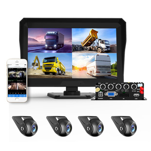 货车行车记录仪高清夜视360全景触摸盲区预警防偷油倒车影像批发详情5