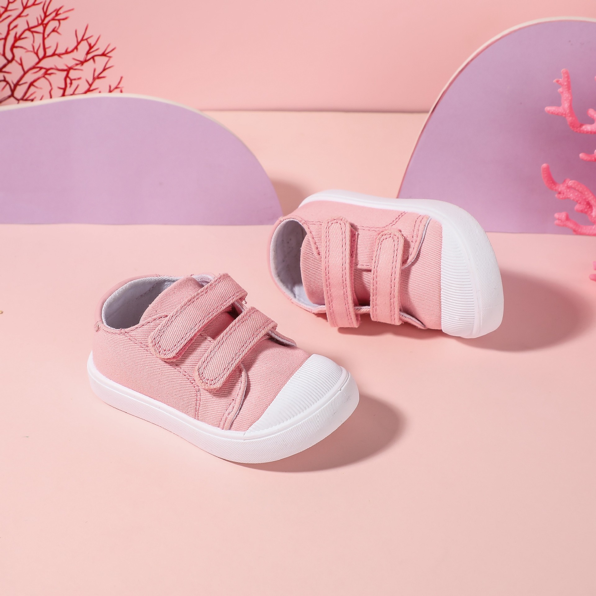 宝宝学步鞋夏季女童鞋魔术贴休闲透气网面凉鞋软底儿童室内鞋代发详情21