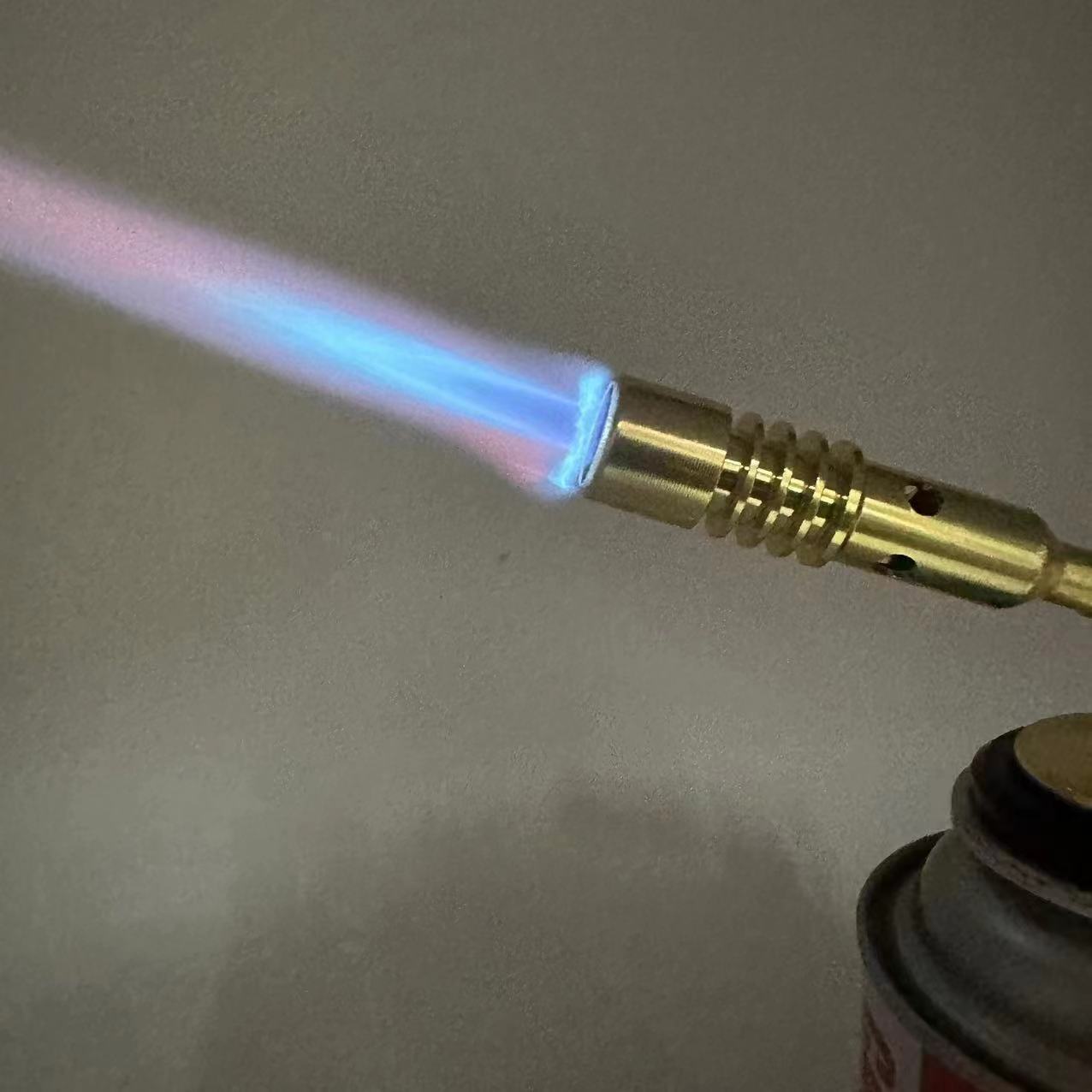 跑量款卡式喷火金属手动点火家用烧猪毛喷头户外点火器火焰详情7