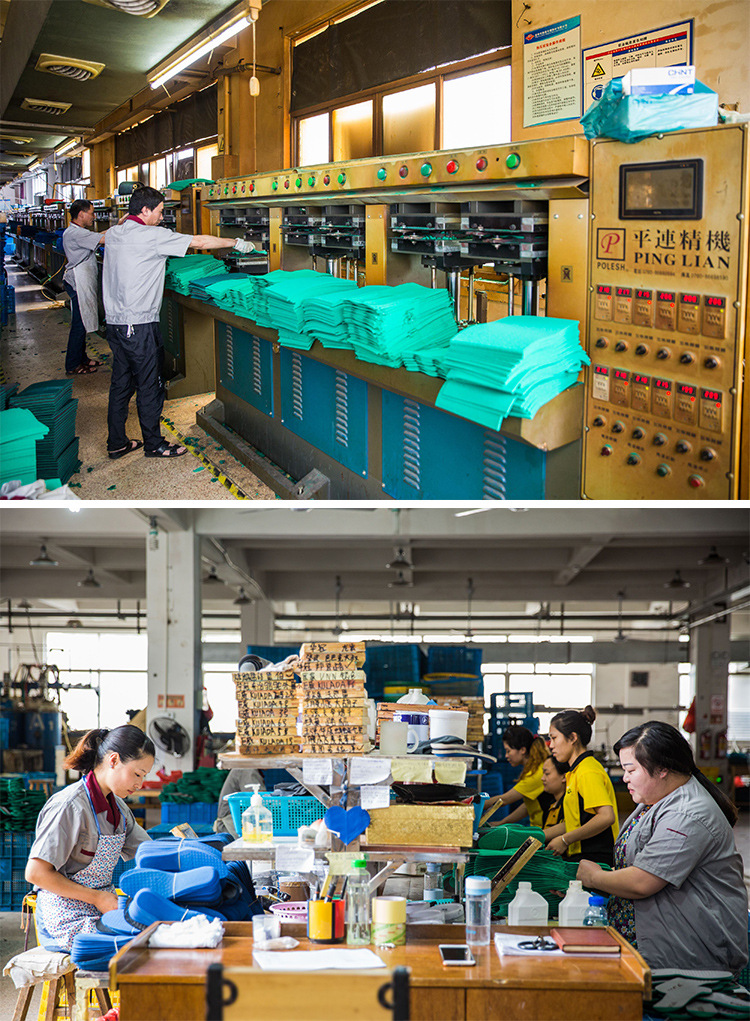 Factory wholesale of Huili sports EVA insoles, breathable and sweat-absorbing, thickened shock-absorbing inner height-increasing insoles, lightweight eva pic 16