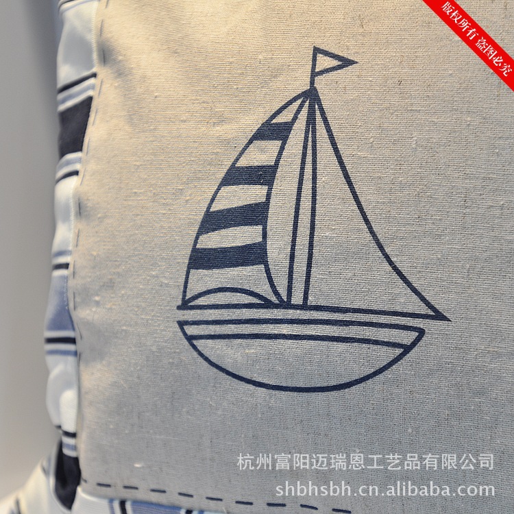 地中海风格靠枕 抱枕 酒吧靠垫 沙发抱枕 含芯 迈瑞恩 方形枕详情40