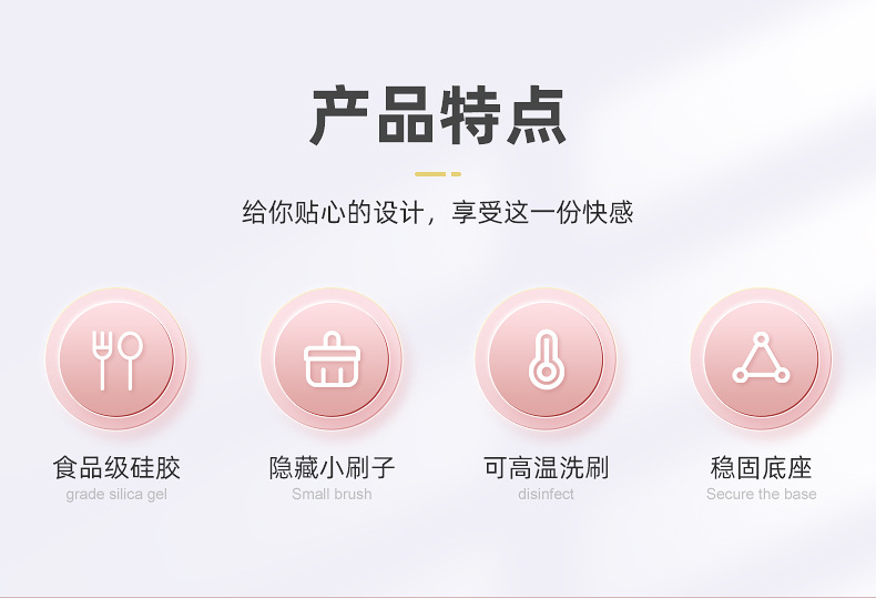 Сосочная щетка, комбинированная губка, молочная щетка, набор для чистки детских бутылочек, набор для чистки чаш для чистки щеток pic 1