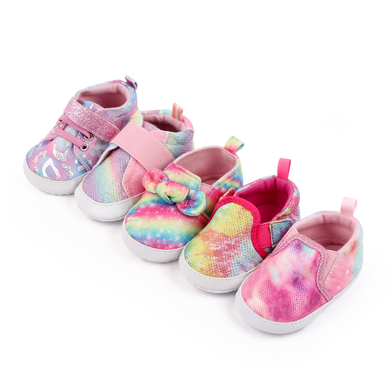 Soft-soled baby shoes for infants aged 0-12 months, indoor walking shoes in color and camouflage, Spring and Autumn 2773 pic 3