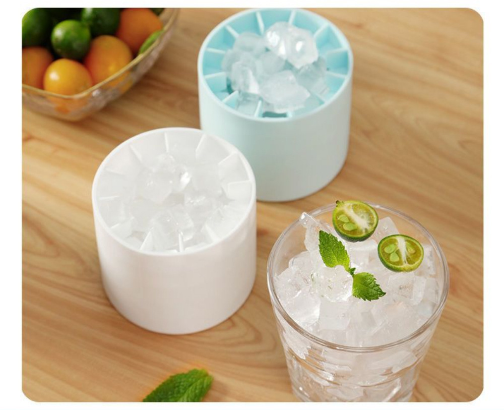 硅胶冰格制冰磨具家用DIY冰筒制冰盒冰箱冰块制冰神器带盖冰格详情9
