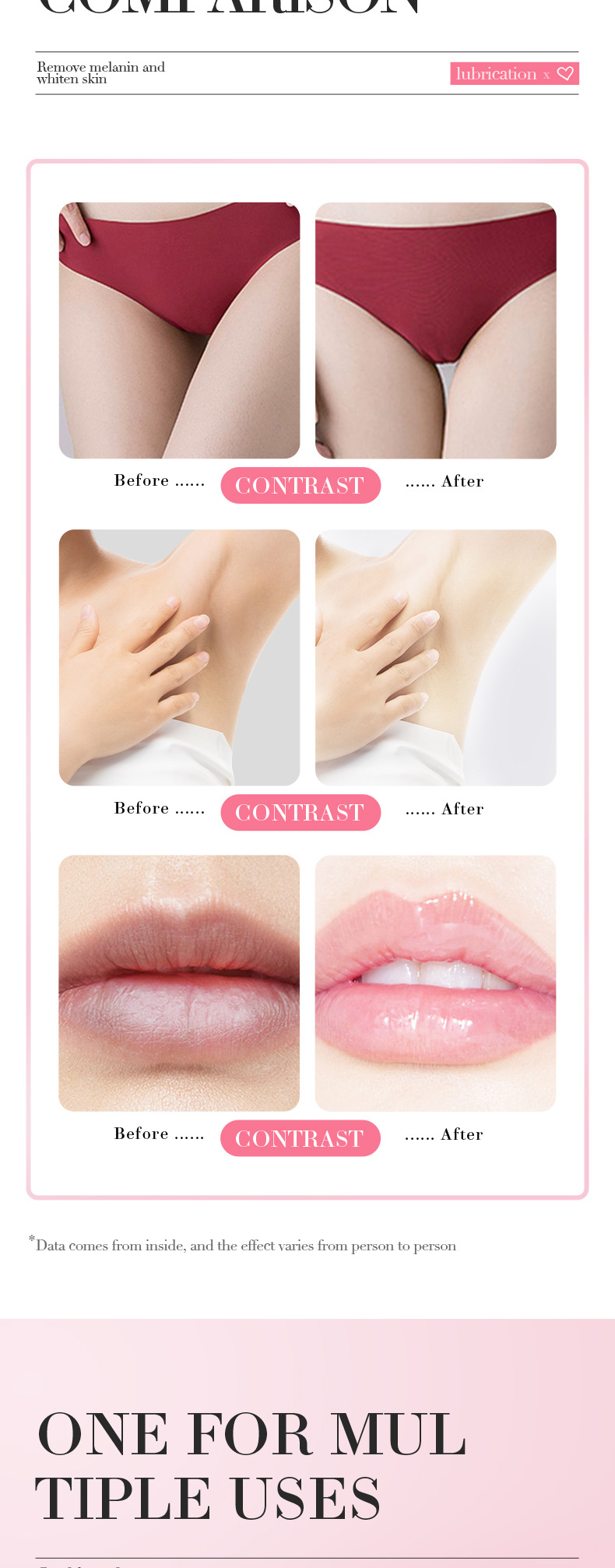 Cross-border export of 30g SADOER Moisturizing Gel Body care Lotion in full English pic 7