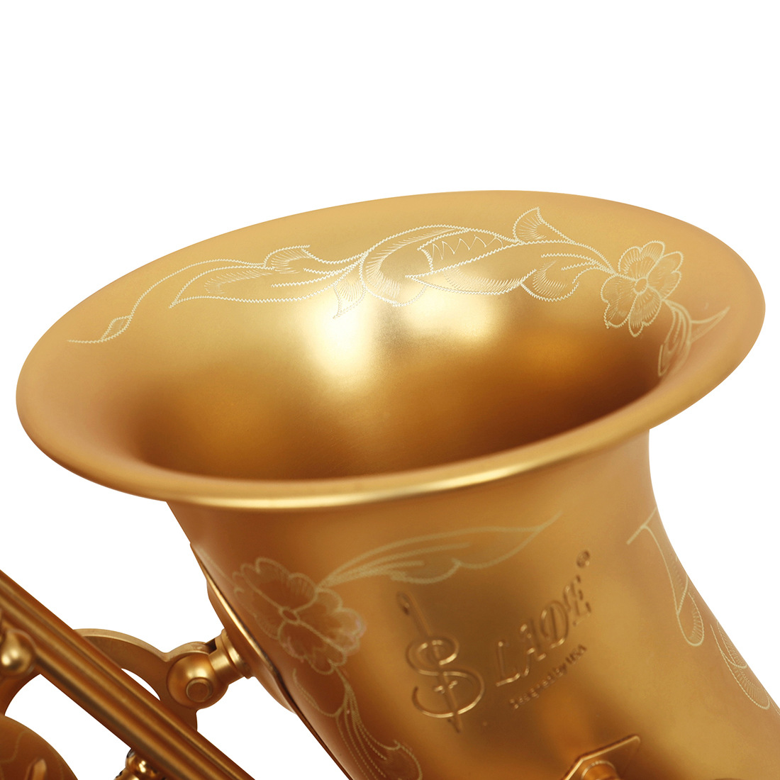 SLADE中音磨砂萨克斯套装黄铜管体初学者成人考级降e调萨克斯管详情30