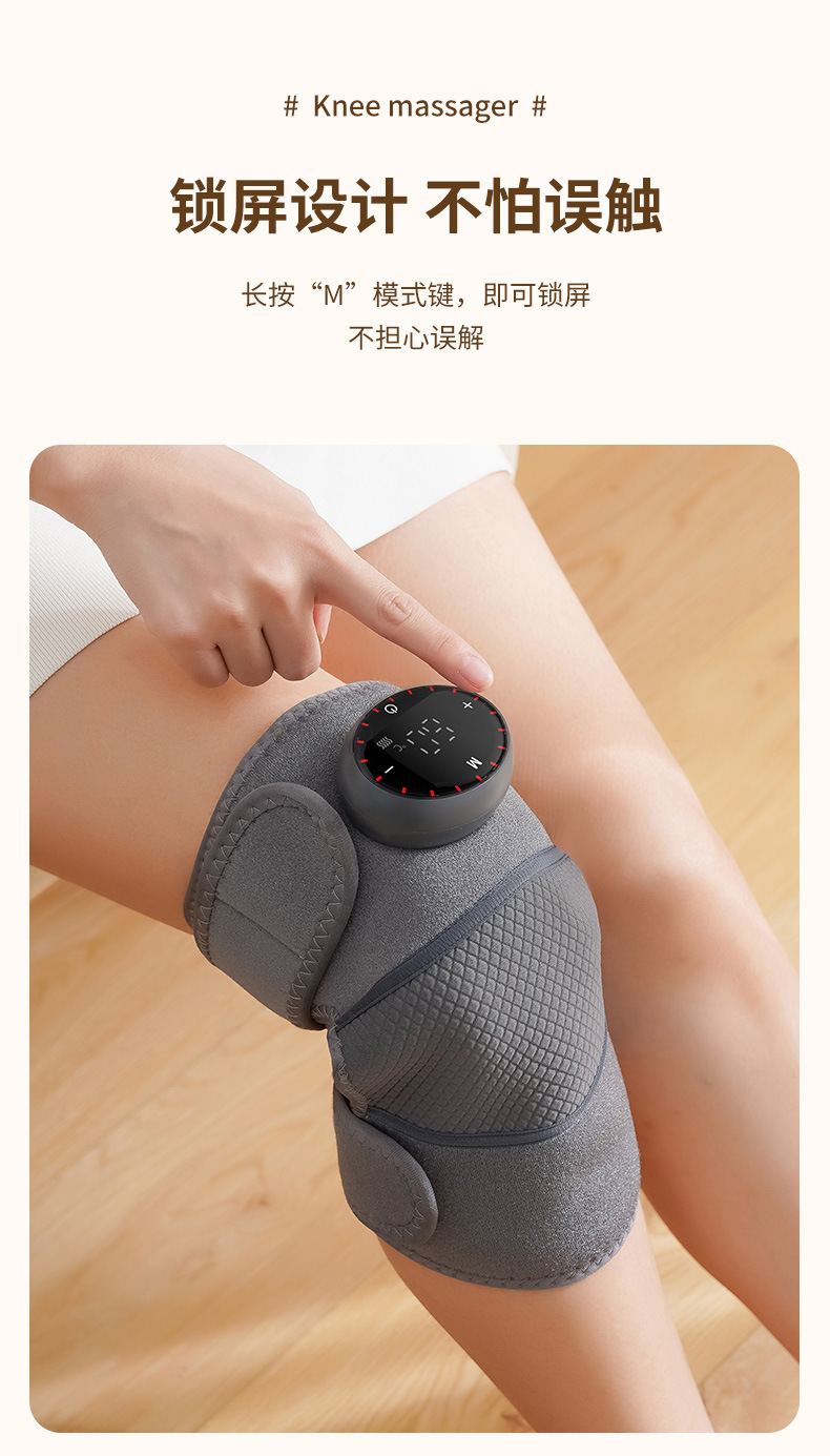 Hot-selling new heating massage knee pads for joint heat application and warmth massage, shoulder, knee and elbow wireless massage, portable heating pic 10