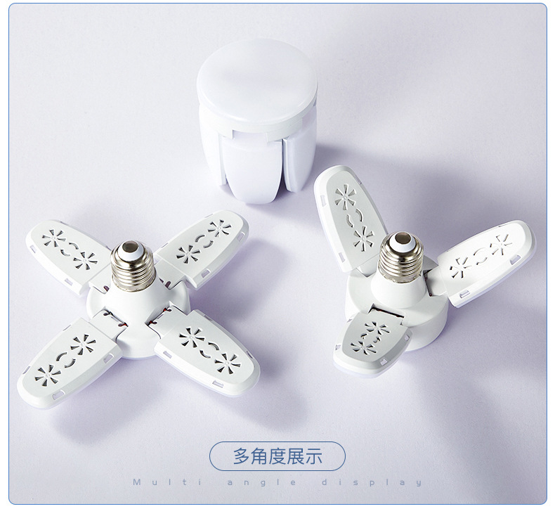 New folding leaf lamps with three-leaf, four-leaf and five-leaf mini LED bulbs, constant current and wide voltage are available for export pic 19