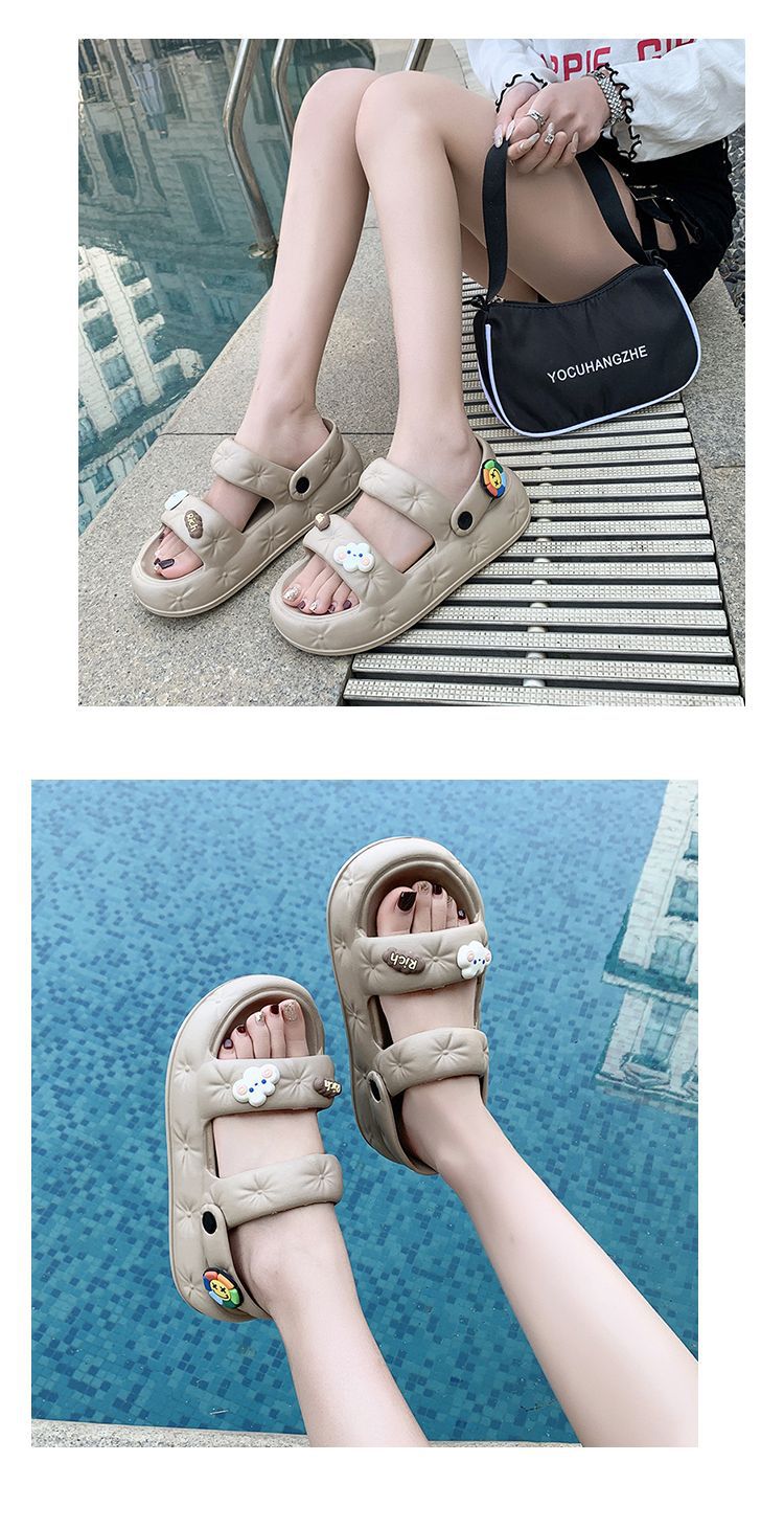 踩屎感拖鞋女夏外穿室外后跟室内家居户外百搭沙滩防臭防滑凉拖鞋详情2