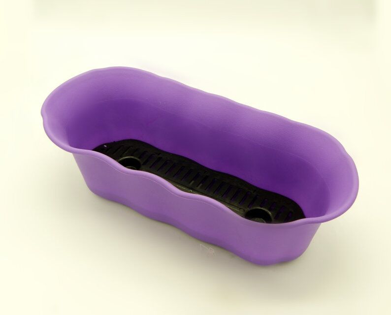 茏达森园艺种菜盆植物箱长方型荷花边加仑盆鲜花送隔水垫批发新阳台塑料花盆种菜盆植物箱长方型荷花边加仑盆鲜花送隔水垫详情23