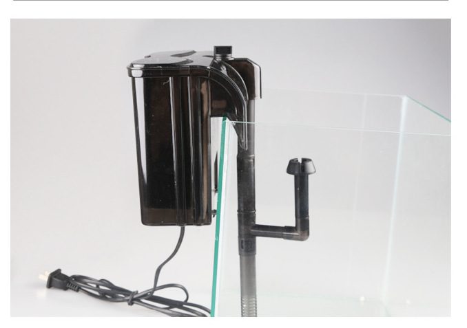 Fish tank HBL-701 wall mounted aquarium filter back mounted waterfall filter pic 21
