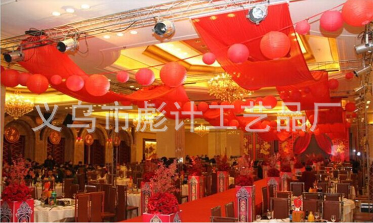 Wholesale white paper lanterns for the Mid-Autumn and Spring Festival, folding, handcrafted round paper lanterns, wedding and festive decorations pic 72