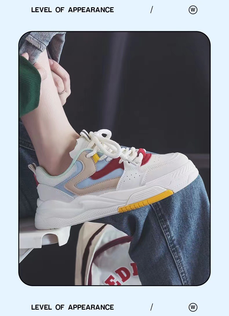 秋冬新款厚底休闲鞋学院风潮流时尚运动板鞋学生百搭潮流板鞋女款详情16