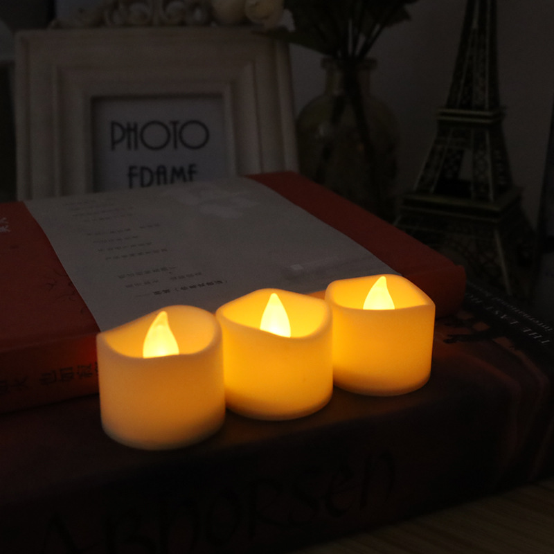 New led electronic candle lights, Christmas products, simulated candles, wedding decorative lights, birthday tea wax, Amazon pic 3