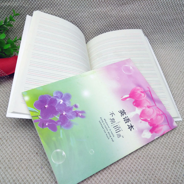 C1213 32k English notebook, two-yuan store stationery, Yiwu 2-yuan store supply pic 8