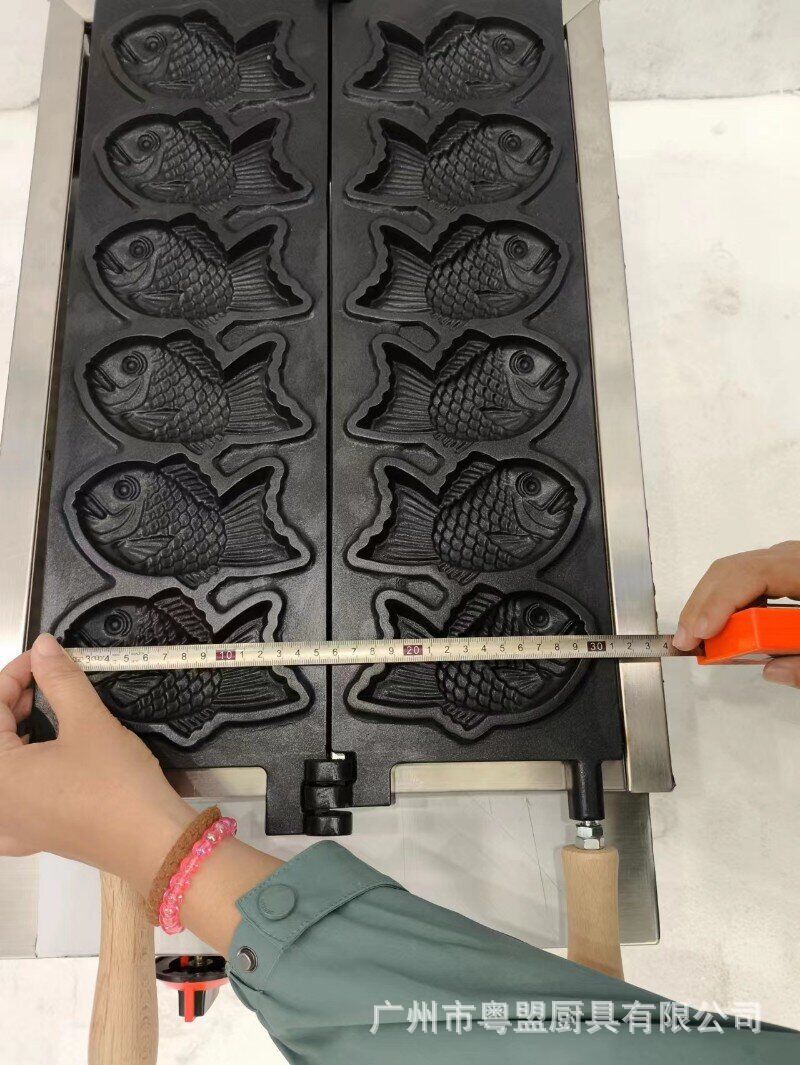 Qianma comercial gas veneer seis besugo quemador abierto snack snack comercial stand machine pic 4