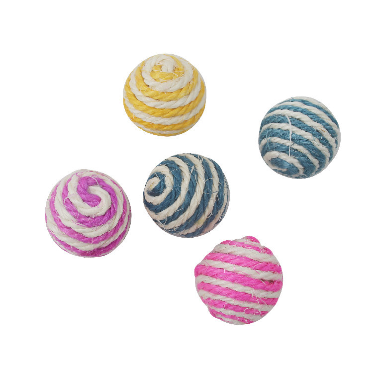 Mascotas juguetes para gatos bola de sisal juguetes para gatos tejer bolas para gatos atrapar bolas juguetes para gatos juguetes para gatos pic 17
