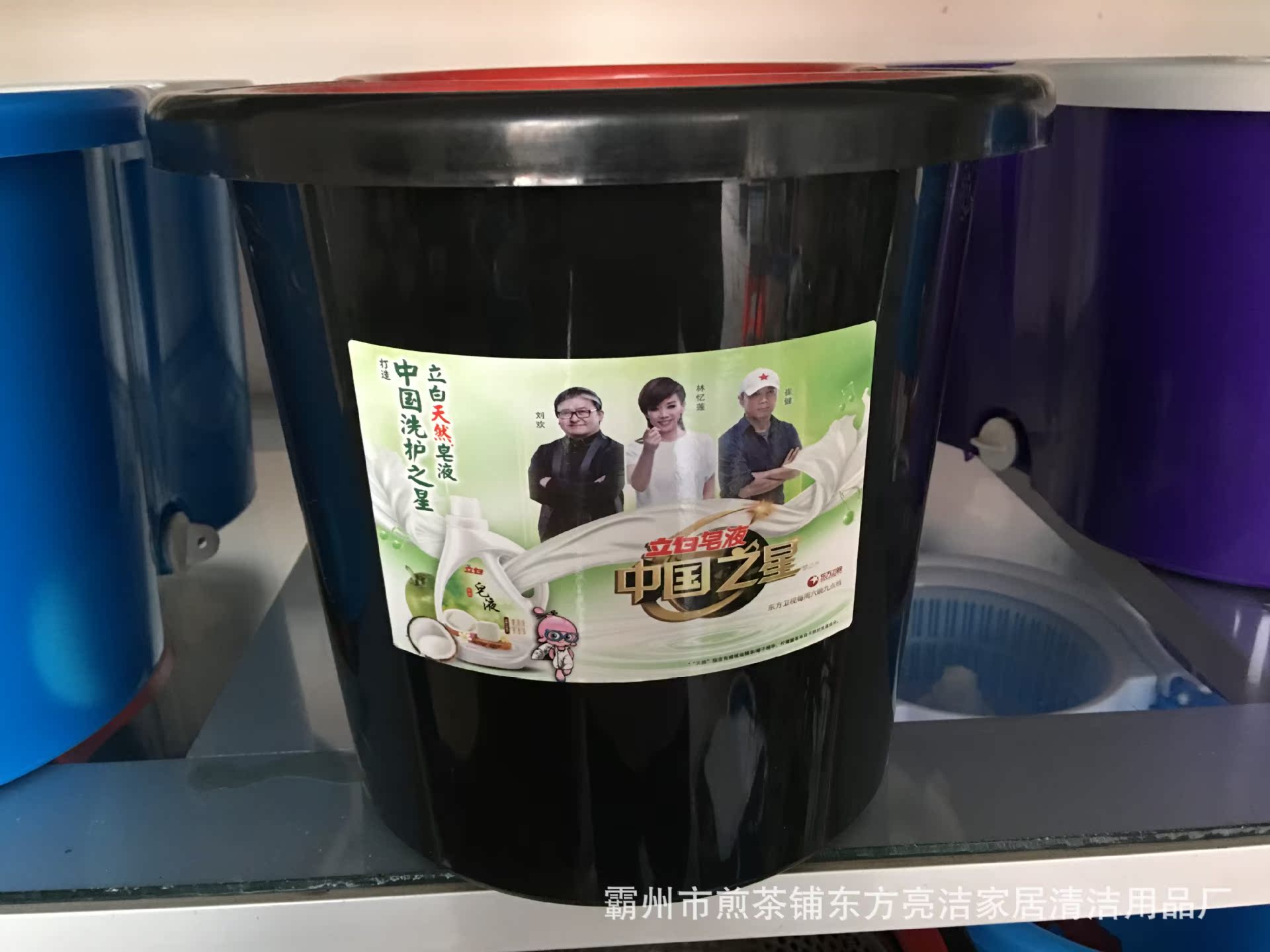 【 Factory Direct Sales 】 Wholesale of dual-drive Good God Drag Rotating mops and hand-pressed mop buckets pic 19