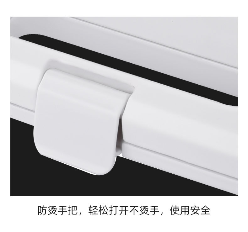 Cross-border SOKANY802 Sandwich machine, White sandwich machine, morning machine, Bread machine, Panini pic 7