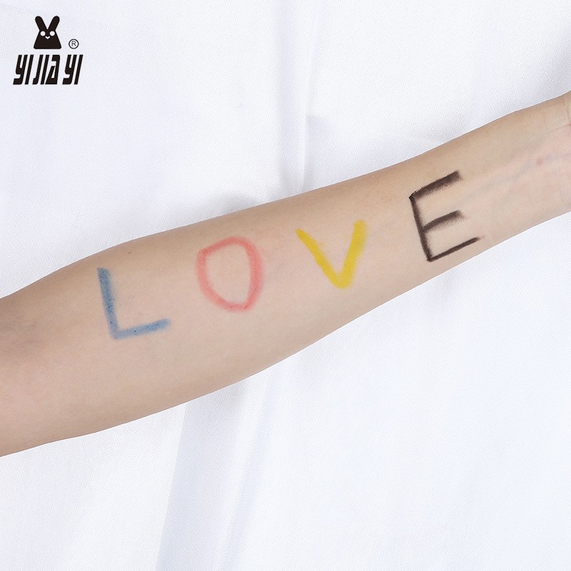 6-color push rod oil-based face painting, oil paint, body painting paint, camouflage makeup, 6-color face color wholesale pic 5