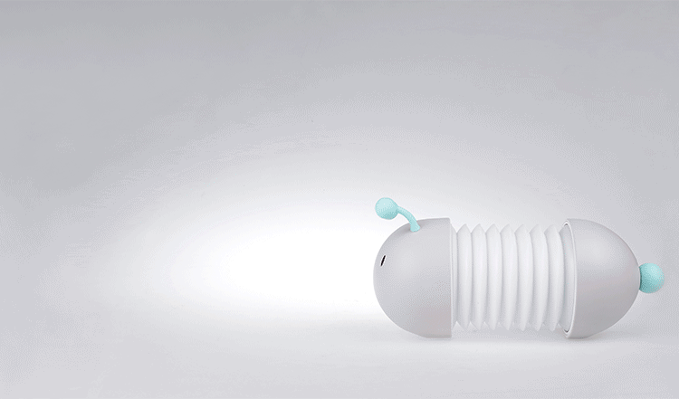 Cute caterpillar night light led usb small night light, home bedside small night light, student dormitory wake-up light pic 3